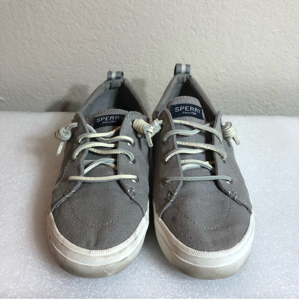 Sperry Crest Vibe Grey STS99042 (Women's) size 8